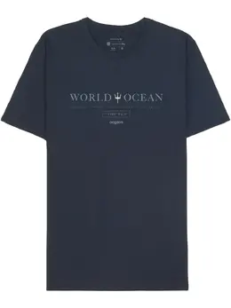 Osklen: Голубая футболка  Ocean