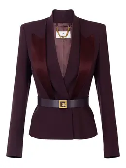 Elisabetta Franchi: Атласная куртка 