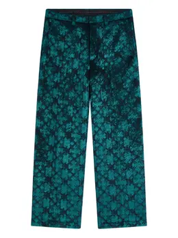 DRIES VAN NOTEN: Жаккардовые брюки 