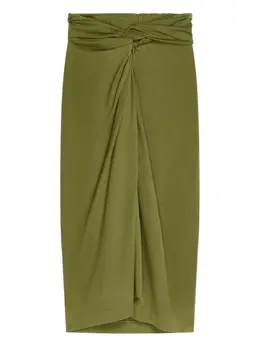 DRIES VAN NOTEN: Юбка миди 