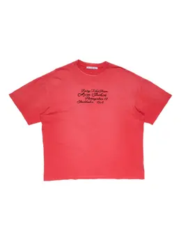 Acne Studios: Хлопковая футболка 