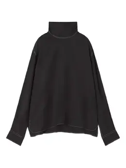 Lanvin: Чёрная рубашка 