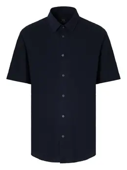 Armani Exchange: Рубашка с коротким рукавом 