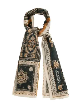 ISABEL MARANT: Чёрный шарф 