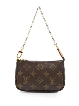 Louis Vuitton Pre-Owned: Коричневая сумка 