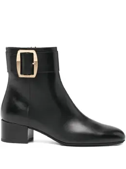 Bally: Чёрные ботинки 
