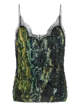 Roberto Cavalli: Кружевное топ 