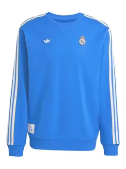 adidas: Голубой свитшот  Madrid