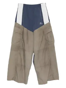 Balenciaga: Голубые брюки 
