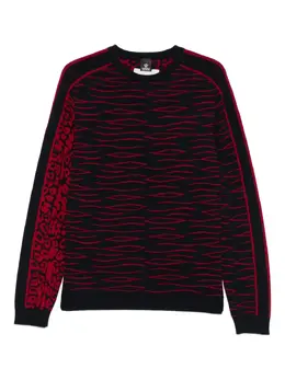 Versace Pre-Owned: Свитер с принтом 