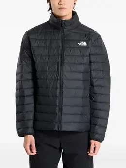 The North Face: Чёрная куртка  Logo