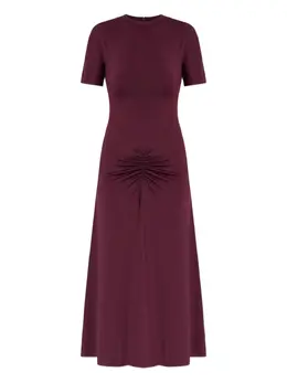 Victoria Beckham: Платье с коротким рукавом 