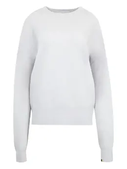 extreme cashmere: Белый свитер 