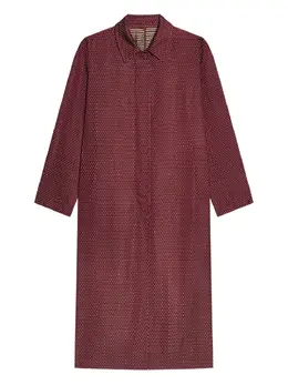 DRIES VAN NOTEN: Жаккардовое пальто 