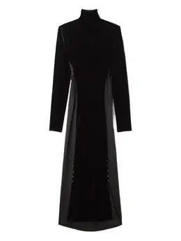Lanvin: Бархатное платье 