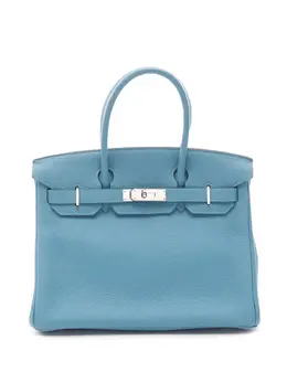 Hermès Pre-Owned: Голубая сумка 