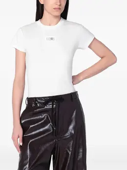 MM6 Maison Margiela: Хлопковая футболка 