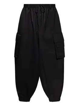 Y-3: Чёрные брюки 