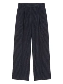 DRIES VAN NOTEN: Брюки из шерсти 