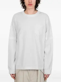 sacai: Футболка с длинным рукавом 