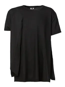 Comme des Garçons Homme Plus: Чёрная футболка 