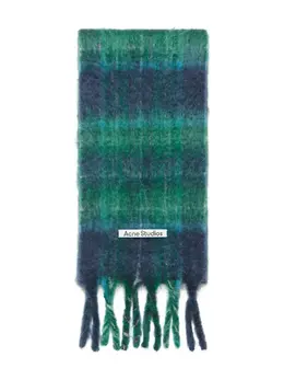 Acne Studios: Голубой шарф 