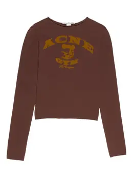 Acne Studios: Свитер с принтом 