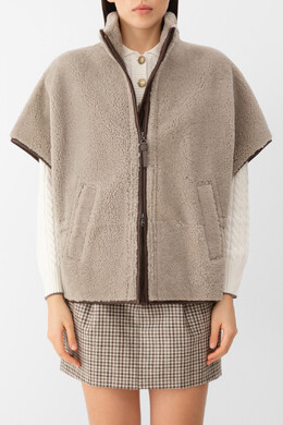 Brunello Cucinelli: Куртка с коротким рукавом 