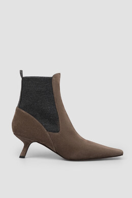 Brunello Cucinelli: Тёмные ботинки 