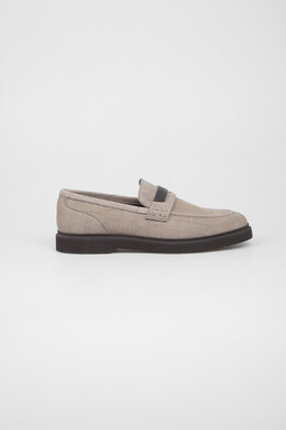 Brunello Cucinelli: Коричневые лоферы 