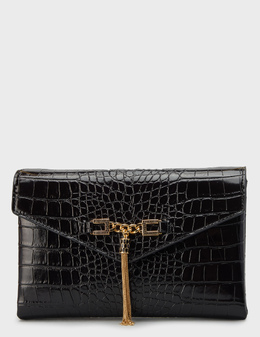 ELISABETTA FRANCHI: Чёрный клатч 