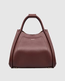 Max Mara: Бордовая сумка 