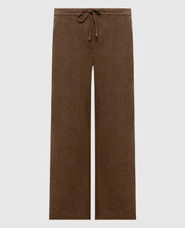 Max Mara: Коричневі брюки 