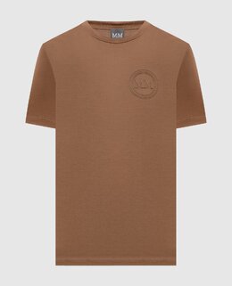 Max Mara: Коричневі футболки 