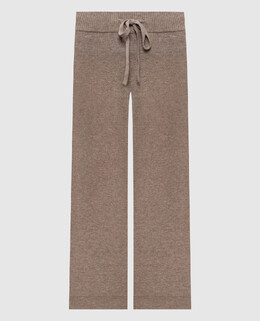 Max Mara Weekend: Бежевые брюки 