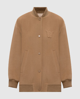 Max Mara Weekend: Бежевая куртка 