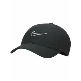 NIKE: Чёрная кепка  Swoosh