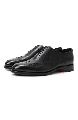 Santoni: Оранжевые туфли 