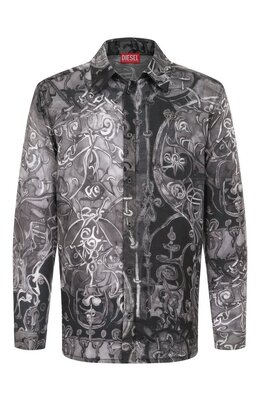 Diesel: Серая рубашка 