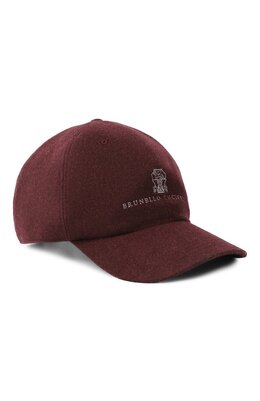 Brunello Cucinelli: Бордовая кепка 