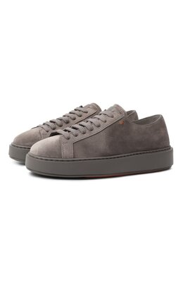 Santoni: Серые кеды 