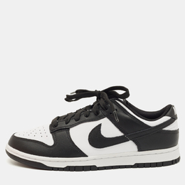 Nike: Чёрные кроссовки  Dunk Low Retro