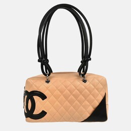 Chanel: Бежевая сумка 