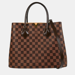 Louis Vuitton: Коричневая сумка-шоппер 