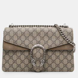 Gucci: Коричневая сумка  GG Supreme