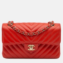 Chanel: Оранжевая сумка 
