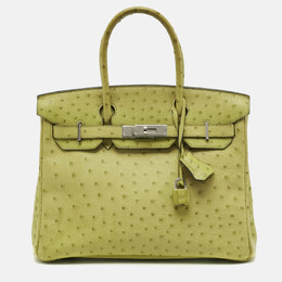 Hermes: Зелёная сумка  Birkin 30