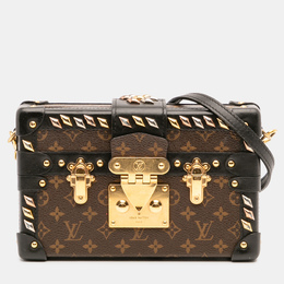 Louis Vuitton: Коричневая сумка 