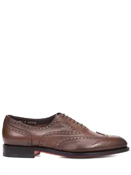 SANTONI: Коричневые туфли 