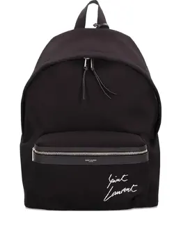 Saint Laurent: Чёрный рюкзак 
